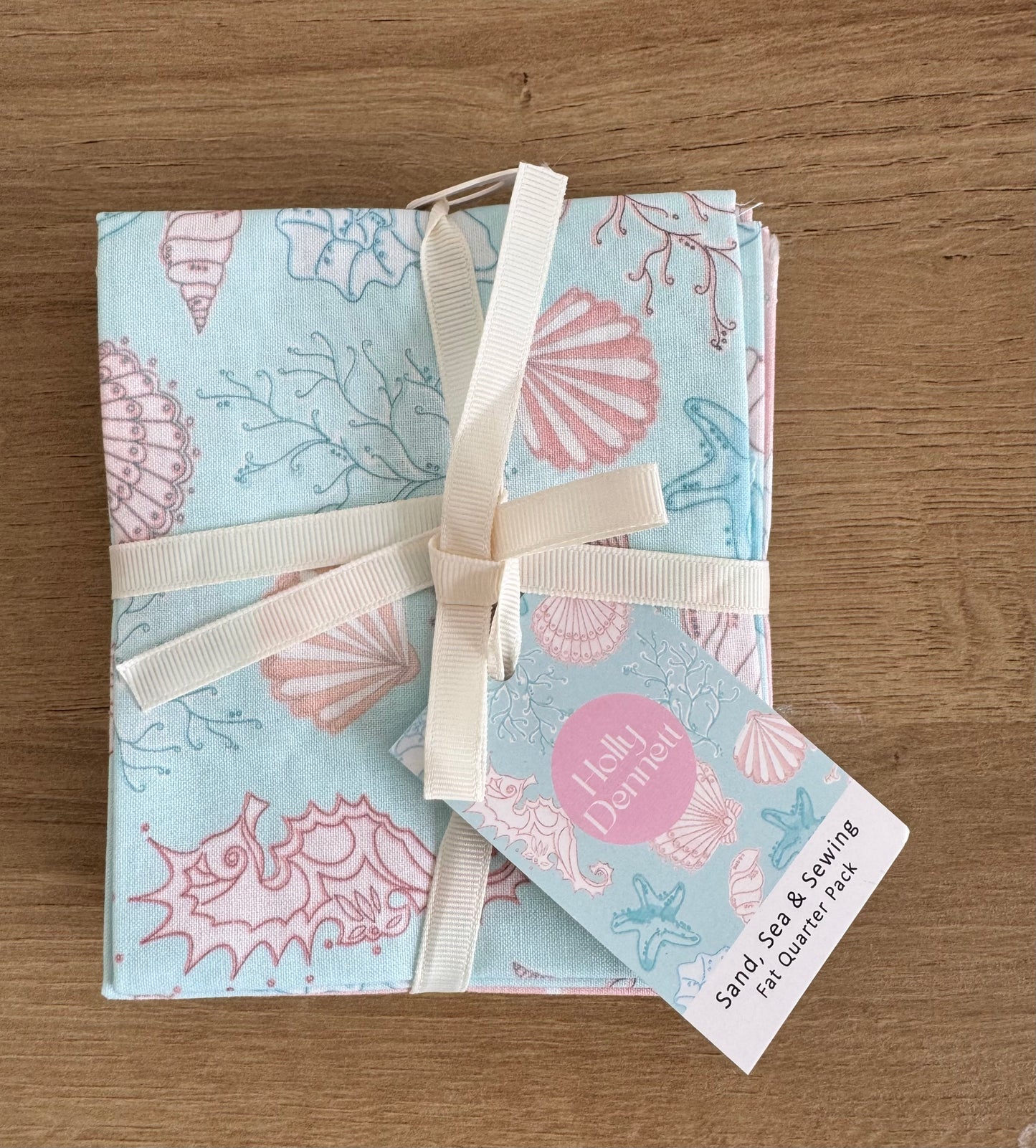 Blue Fat Quarter bundle-  Sand , Sea and Sewing
