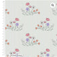 Striped Bouquet floral fabric, part of Wild Flowers fabric collection by Holly dennett