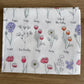 Flower meadow fabric print , as part of the Wild Flower fabric collection by Holly Dennett