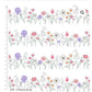 Bloom border cotton fabric,  part of Wild flowers fabric collection by Holly Dennett