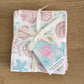Pink Fat Quarter bundle-  Sand , Sea and Sewing