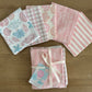 Pink Fat Quarter bundle-  Sand , Sea and Sewing