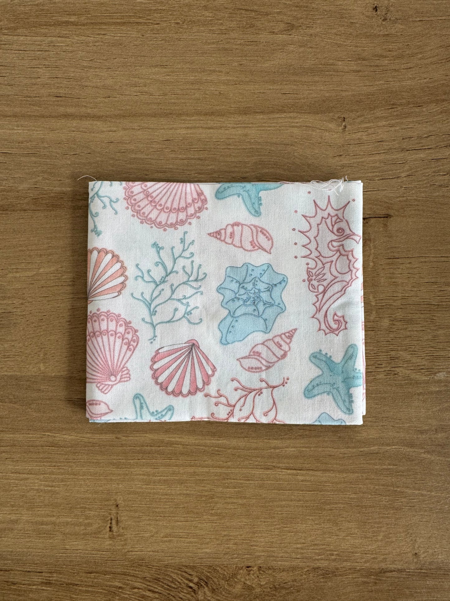 Pink Fat Quarter bundle-  Sand , Sea and Sewing